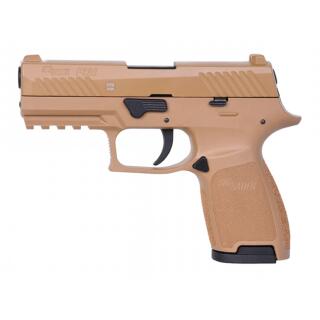 Schreckschuss - Gas Signal Pistole - Sig Sauer P320 - 9 mm P.A.K. - dark earth