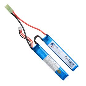 OpTacs LIPO 1300mAh 7.4V 25C 2 ways split Micro TAMIYA