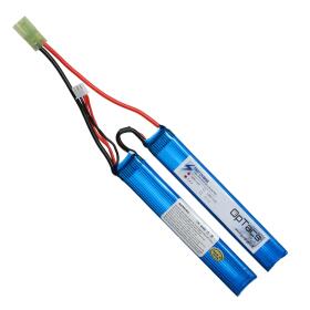 OpTacs LIPO 1300mAh 7.4V 25C 2 ways split Micro TAMIYA