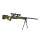 Softair - Sniper - Well - L96 Sniper Rifle Set Upgraded - over 18, over 0.5 joules - OD