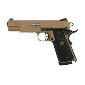 Softair - Pistol - KJ Works - M1911 MEU Full Metal GBB - over 18, over 0.5 joules