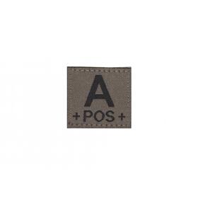 Clawgear A Pos Bloodgroup Patch-RAL7013