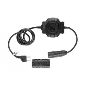 Z-Tactical zTac Wireless PTT Midland Connector-Schwarz