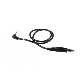 Z-Tactical Z4 PTT Cable Motorola 1-Pin Connector Black