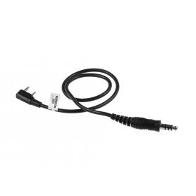 Z-Tactical Z4 PTT Cable Kenwood Connector Black