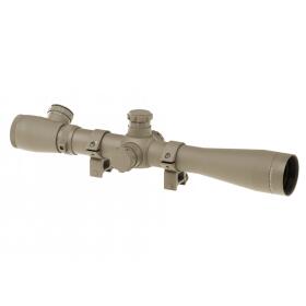 Aim-O 3.5-10x40E-SF Sniper Rifle Scope-Desert