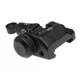 APS 300M Back Up Rear Sight-Schwarz