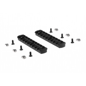 Ares 4 Inch M-LOK-Compatible Rail 2-Pack Black