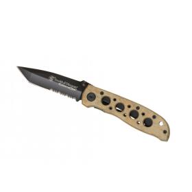 Smith & Wesson Extreme Ops CK5TBSD Serrated Tanto Folder-Desert