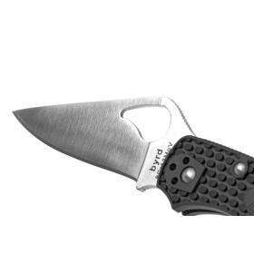 Byrd By Spyderco BY04 Meadowlark2 Plain Edge Folder-Schwarz