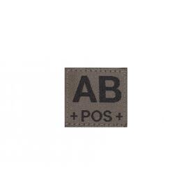 AB Pos Bloodgroup Patch