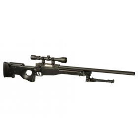 Softair - Sniper - Well L96 Sniper Rifle Set-Schwarz - ab...