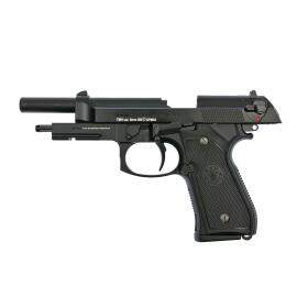 Softair - Pistole - G&G GPM92 MS Metal Version GBB-Schwarz - ab 18, über 0,5 Joule