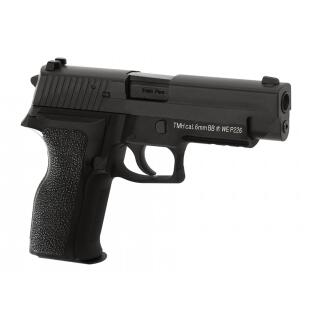 Softair - Pistole - WE P226R E2 Full Metal GBB-Schwarz - ab 18, über 0,5 Joule