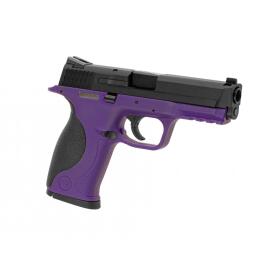 Softair - Pistole - WE M&P Metal Version GBB-Lila - ab 18, über 0,5 Joule