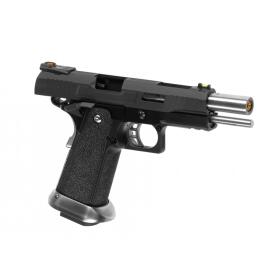 Softair - Pistol - WE - Hi-Capa 5.1 Force Full Metal GBB black - over 18, over 0.5 joules