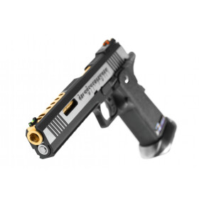 Softair - Pistol - WE - Hi-Capa 6 Force A Gold Barrel Full Metal GBB - over 18, over 0.5 joules