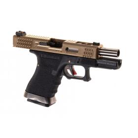 Softair - Pistole - WE G-Force 19 Metal Version GBB-Gold...