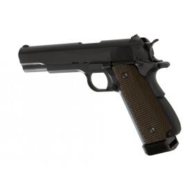 Softair - Pistole - WE M1911 A1 Full Metal Co2-Schwarz -...