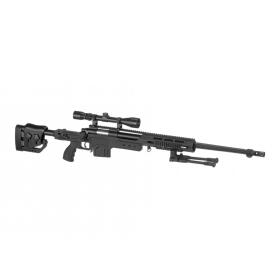 Softair - Sniper - Well - 4411D Sniper Rifle Set Upgraded...