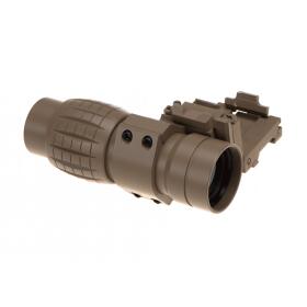 Aim-O FXD 4x Magnifier-Desert