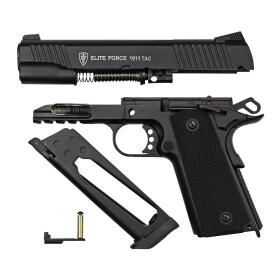 SET !!! Softair - Pistol - ELITE FORCE 1911 TAC CO2 GBB - from 18, over 0.5 joules