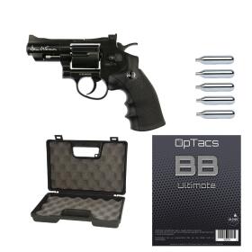 SET !!! Softair - Revolver - DAN WESSON 2,5" CO2 NBB...