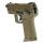 SET !!! Softair - Pistol - HECKLER & KOCH HK45 CT 6 mm GBB - FDE - from 18, over 0.5 joules