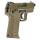 SET !!! Softair - Pistol - HECKLER & KOCH HK45 CT 6 mm GBB - FDE - from 18, over 0.5 joules