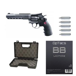 SET !!! Softair - Revolver - RUGER - SuperHawk 6" - CO2 - ab 18, über 0,5 Joule