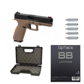 SET !!! Softair - Pistol - KJW - KP-13 Metal Version Co2...