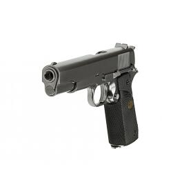 SET !!! Softair - Pistole - WE - M1911 MEU Full Metal V3 GBB silver - ab 18, über 0,5 Joule