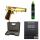 SET !!! Softair - Pistol - WE - M1911 Full Metal GBB gold - from 18, over 0.5 joules