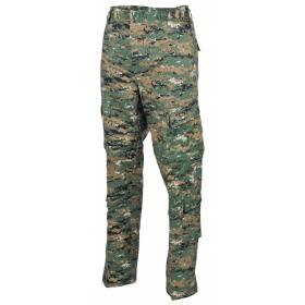 US Field Trousers, ACU, Rip Stop,digital woodland