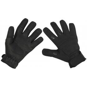 Finger gloves, "Combat",neoprene, black
