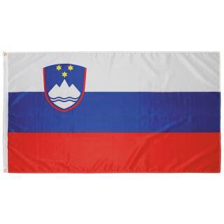 Flag, Slovenia, polyester, 90 x 150 cm