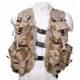 Brit. Tactical vest,DPM desert, branded.