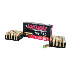 Victory MAX Brass - Blanks 9 mm P.A.K - 50 pieces