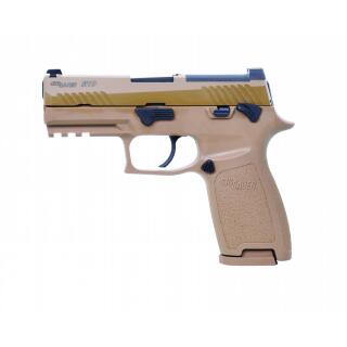 Softair - Pistole - Sig Sauer ProForce P320-M18 GBB tan - ab 18, über 0,5 Joule