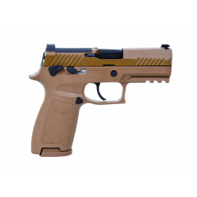 Softair - Pistole - Sig Sauer ProForce P320-M18 GBB tan - ab 18, über 0,5 Joule