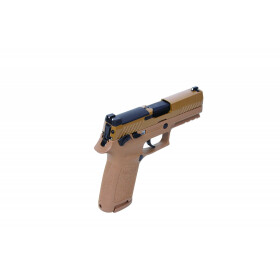 Softair - Pistole - Sig Sauer ProForce P320-M18 GBB tan - ab 18, über 0,5 Joule