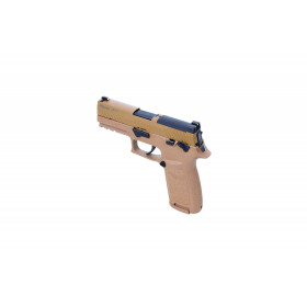 Softair - Pistole - Sig Sauer ProForce P320-M18 GBB tan - ab 18, über 0,5 Joule