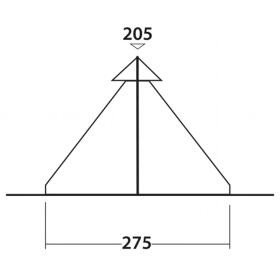 EasyCamp Tipi-Zelt 4 Personen Bolide 400