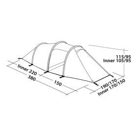 Robens tent Pioneer 3 people ex