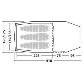 Robens tent Voyager 3 people ex