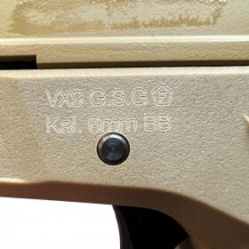 Softair - Pistole - AW Custom VX9 Mod 3 GBB FDE - ab 18, über 0,5 Joule