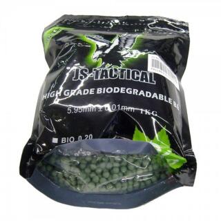 Softair - Kugeln JS-Tactical 0.25g High Grade Bio Green BBs 4000rds