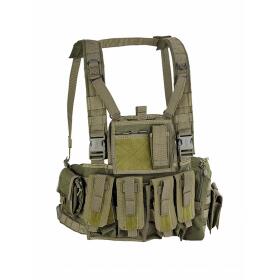 DEFCON 5 SPRING RECON CHEST RIG DARK GREEN