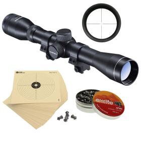 Walther riflescope 4 x 32 with reticle 8