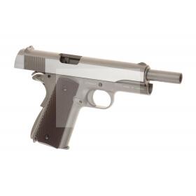 Softair - Pistole - KWC M1911 Full Metal Co2-Silver - ab 18, über 0,5 Joule